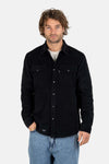 Western Cord Shirt 120 Deep Black