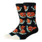 BROADCAST FLORAL CREW BLACK