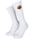 Guzman Skull Sock White