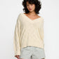 Camisola RVCA HARMONY V NECK Sand