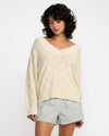 Camisola RVCA HARMONY V NECK Sand