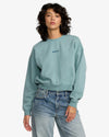 Sweat Basica RVCA FOREVER Blue Haze M