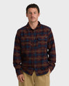 Camisa LS Billabong OFFSHORE JACQUARD FLANNEL Wine