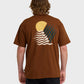 T-Shirt Billabong CANYONS REGULAR Rust