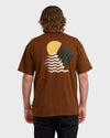 T-Shirt Billabong CANYONS REGULAR Rust M