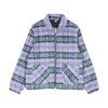 Santa Cruz Womens Jacket Purple/Green Check 10
