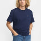 Application T-Shirt Navy-melange