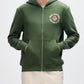 Basto Zip Hoodie Cypress Green