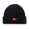 Burgee Wool Beanie Black