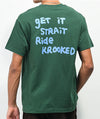 Krooked T-Shirt Green/Multi
