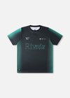 RIVVIA PROJECTS MAZE SPORTS T-SHIRT BLACK GREEN
