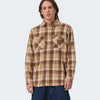 Santa Cruz Shirt Apex Shirt Brown Check M