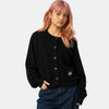 Santa Cruz Women Knit Cardigan Black 6