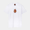 Santa Cruz T-Shirt Screaming FlameWhite S