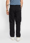 Wide Worker Trousers Black