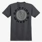 Spitfire T-Shirt Classic 87 Swirl Fill Charcoal/Black/White L