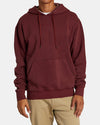 Sweat Capuz RVCA PTC Red Earth M