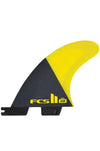 QUILHA FCS II AM PC LARGE YELLOW TRI