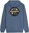 Independent Hood Speed Snake Hood Slate Blue