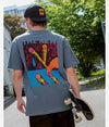 T-Shirt RVCA SUPERBLAST 2 Vintage Navy S