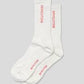 Brand Sock White