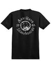 Antihero T-Shirt Pigeon Motion Black/White