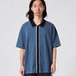 FORMER MERCHANDISE MARILYN SS KNIT SHIRT STEEL
