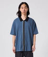 FORMER MERCHANDISE MARILYN SS KNIT SHIRT STEEL