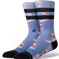 SURFING SANTA CREW BLUE