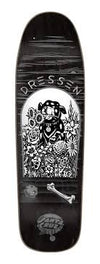 Santa Cruz Deck Dressen Pup Shaped  Black 9.3