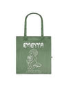 FIRST WORD CORD TOTE Green
