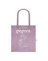FIRST WORD CORD TOTE Purple