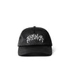 PUNCTURE SATIN CAP BLACK