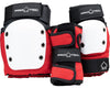 Pro-Tec Pads Street Gear Junior 3 Pack Red/White/Black