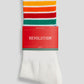 Jaquard Crew Sock