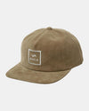 Bone RVCA FREEMAN SNAPBACK Light Brown O/S