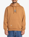 Sweat Capuz RVCA SCORCHED LANDS Camel S