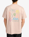 T-Shirt RVCA DEEP THINK Pale Mauve M