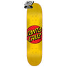 Santa Cruz Logo Deck Classic Dot Yellow 7.75