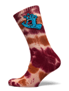 Santa Cruz Socks Screaming Hand Tie Dye Sock