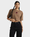 T-Shirt RVCA JUPITER HALF Wood L
